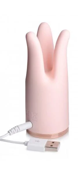 Vibrassage Twirl 10X Vibrating Clitoral Teaser Pink