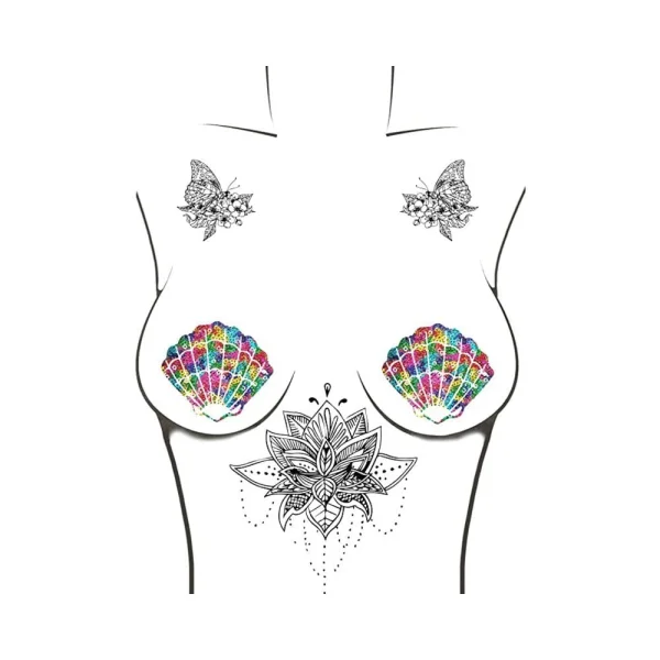 Neva Nude Pasty Unipoo Shell Multicolor