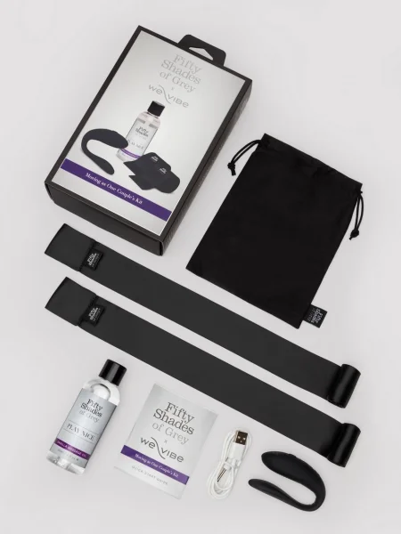 Fifty Shades of Grey X We-Vibe Moving As One Couple's Kit