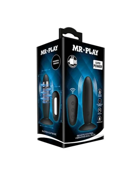 MR PLAY Remote Control Vibrating Anal Plug