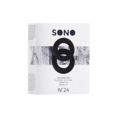 Sono No 24 Cockring Set Black