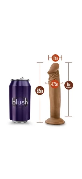 Blush Dr. Skin Mocha Dr. Small 6 Inch Dildo
