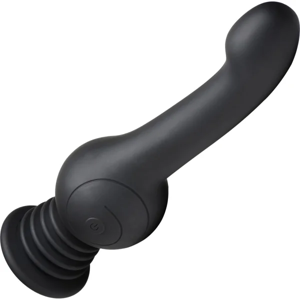 INMI Sex Shaker Shaking Silicone Rechargeable Stimulator - Black