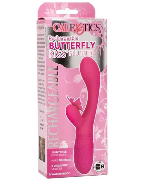 Rechargeable Butterfly Kiss Flutter - Pink