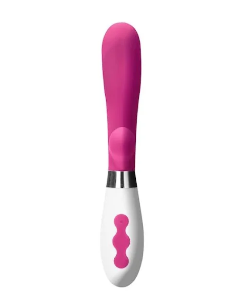 Achilles Rechargeable Vibrator  - Pink - 8 Inch