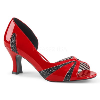 3 inches Heel Peep Toe D Orsay Pump