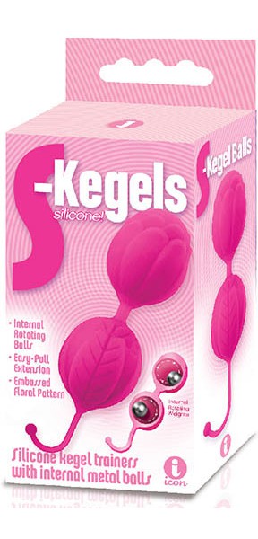 Silicone kegel balls