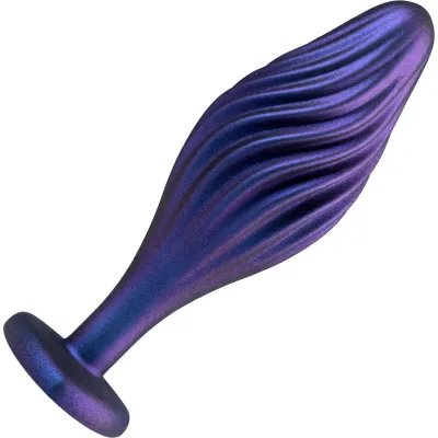 Anal Adventures Matrix Swirling Bling Silicone Butt Plug By Blush Sapphire