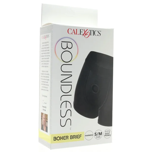 Boundless Boxer Brief - S-m - Black