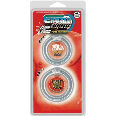 Nanma Exotic Band Dual Density Cock Rings
