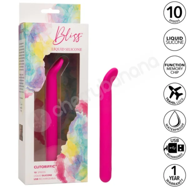 Bliss Liquid Silicone Clitoriffic Soft Vibrator