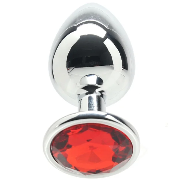 Ouch! Red Round Gem Plug