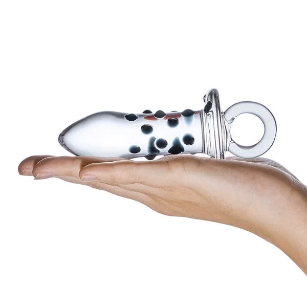 Glas 5-inch Pacifier Glass Butt Plug