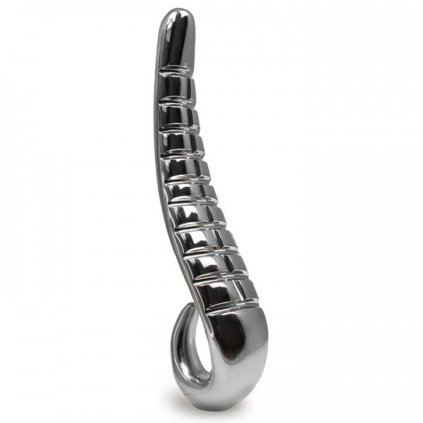 Hot Hardware Devil’s Tongue Stainless Steel Dildo – 7 Inch