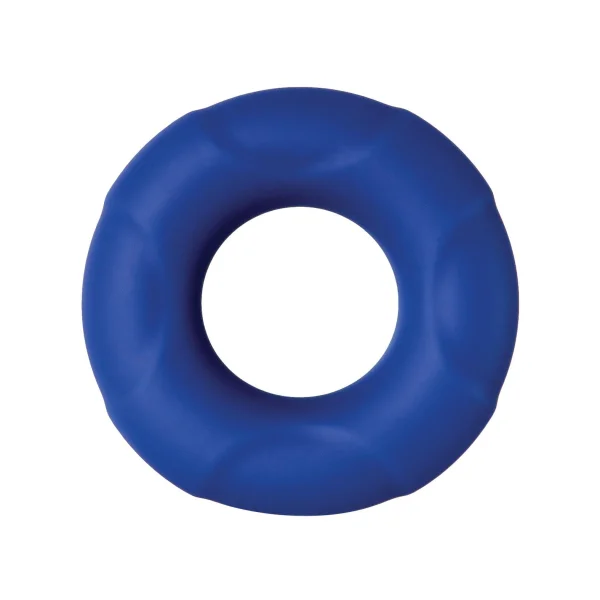Adam & Eve Big Man Silicone Cock Ring - Blue