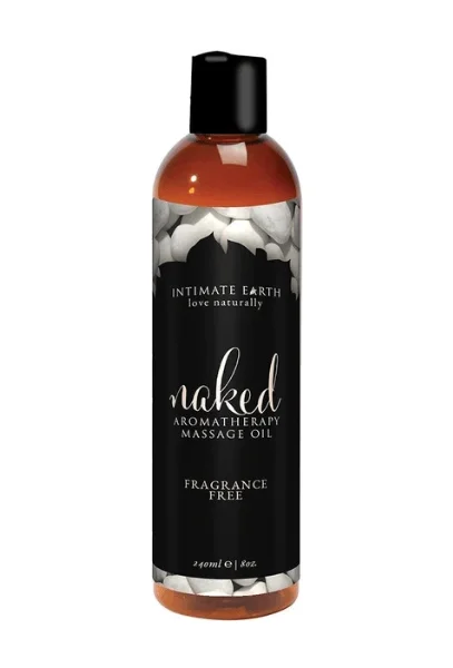 Intimate Earth - Naked Unscented - Massage Oil — image 4 of 4