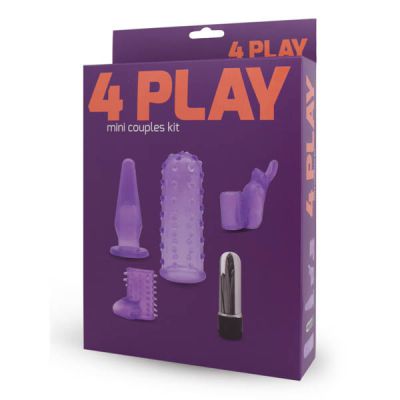 4 Play Couples Vibrator Kit