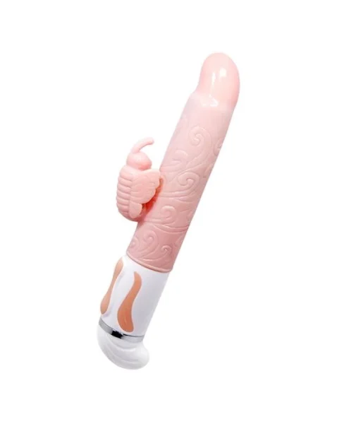 Butterfly rabbit vibrator