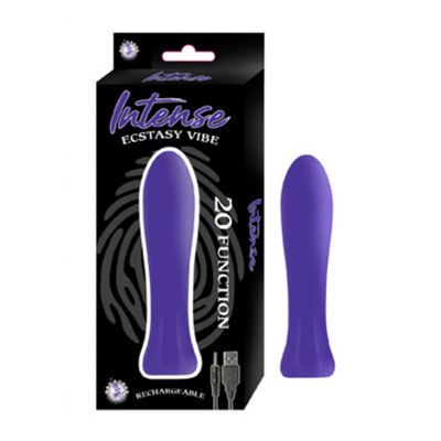 Intense Ecstasy vibe Purple Best Silicone Vibrator