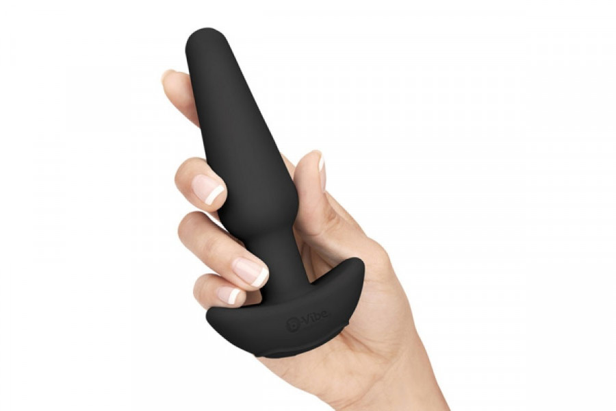 B-Vibe Anal Education Silicone Butt Plugs & Douche Set (7 Pce)