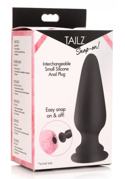 Tailz Snap-On Interchangeable Silicone Anal Plug