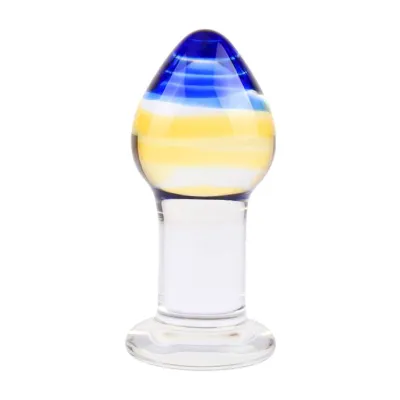 Lucent Seashore Glass Butt Plug