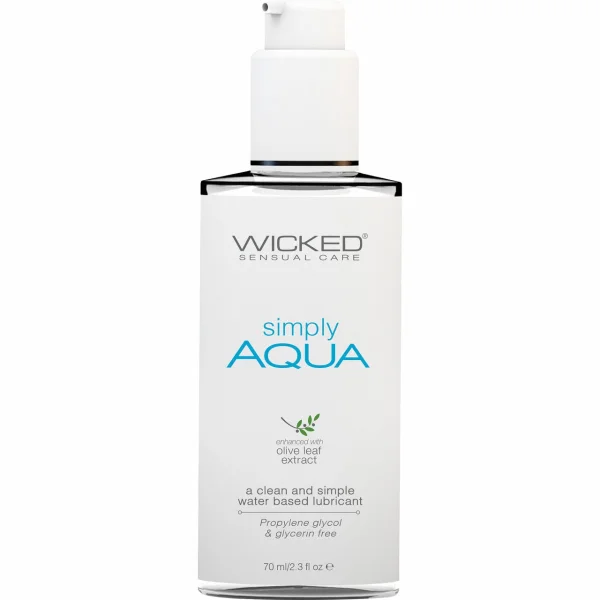 Wicked Simply Aqua Water-Based Lubricant