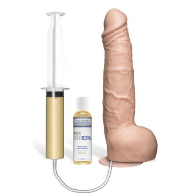 Doc Johnson 10 Squirting Dildo With Vac U Lock Suction Cup