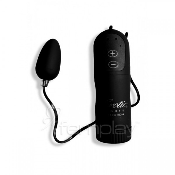 Powerful Vibrating Mini Bullet - Black