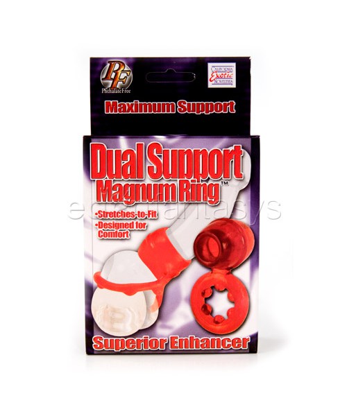 Dual support magnum ring
