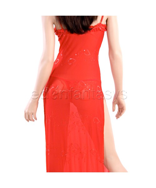 La Femme novelty gown set