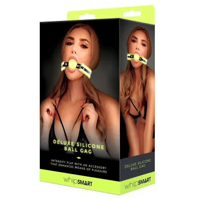 Glowing Silicone Ball Gag