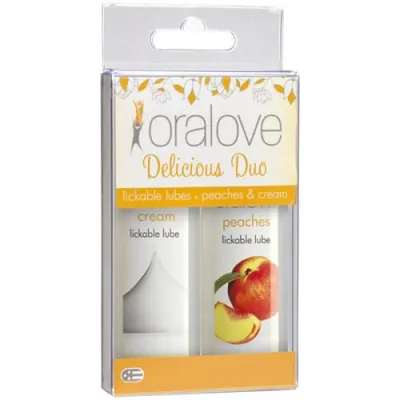 Oral Love Dynamic Duo Peaches and Cream