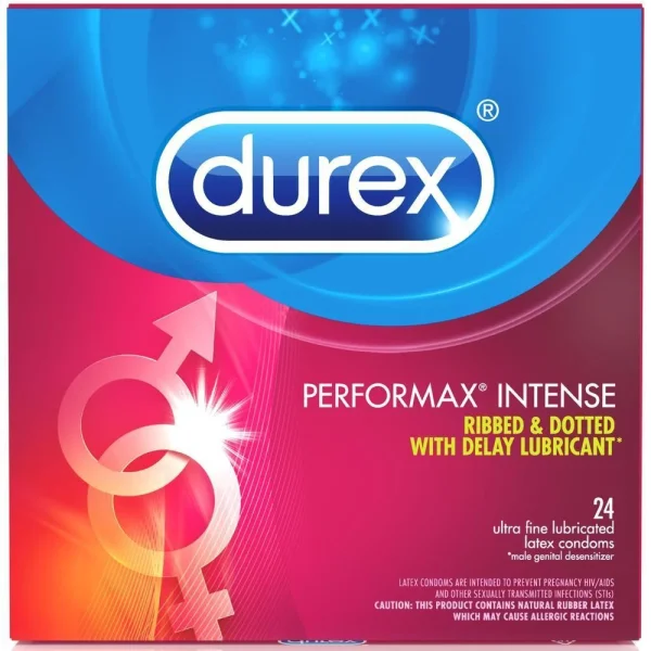Durex Performax Intense Condoms (12 Pack)