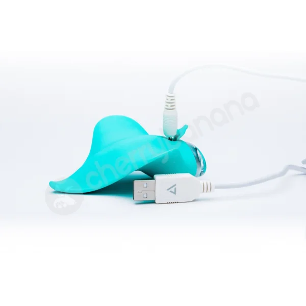 Mimic Seafoam Rechargeable Clitoral Palm Vibrator