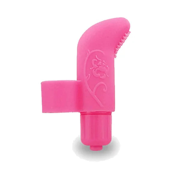 Blush Silicone Finger Vibe 7X Waterproof (Pink)