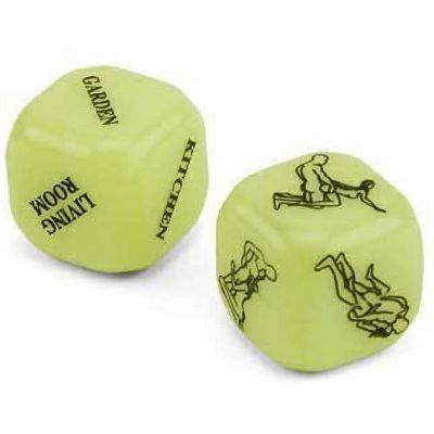 Fetish Glow in the Dark Sexy Adult Dice Game