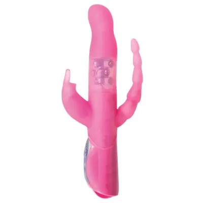 Adam and Eve 10 Triple Stimulation Rabbit Vibrator