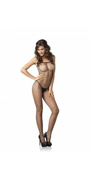 Seamless Spandex Industrial Net Spaghetti Strap