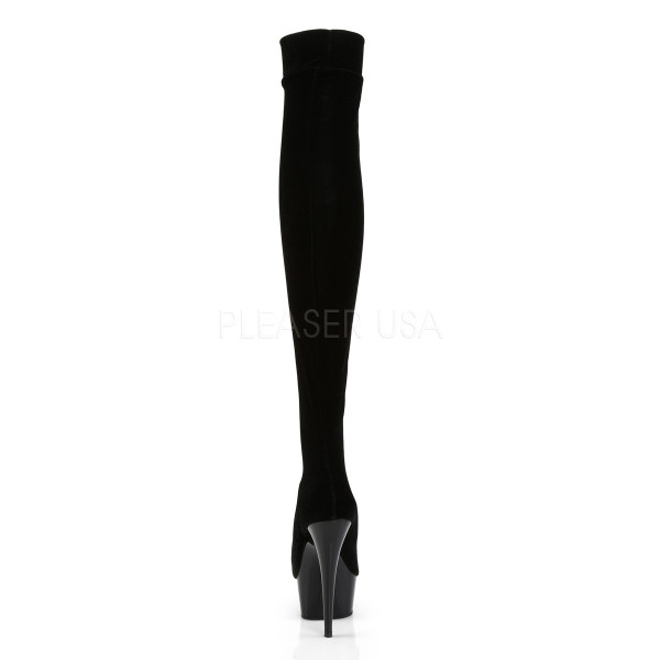 DELIGHT-3002 - 6" Str Plft Thigh Boot — image 4 of 4