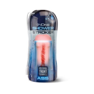 Happy Ending Self lubricating Shower Stroker Ass