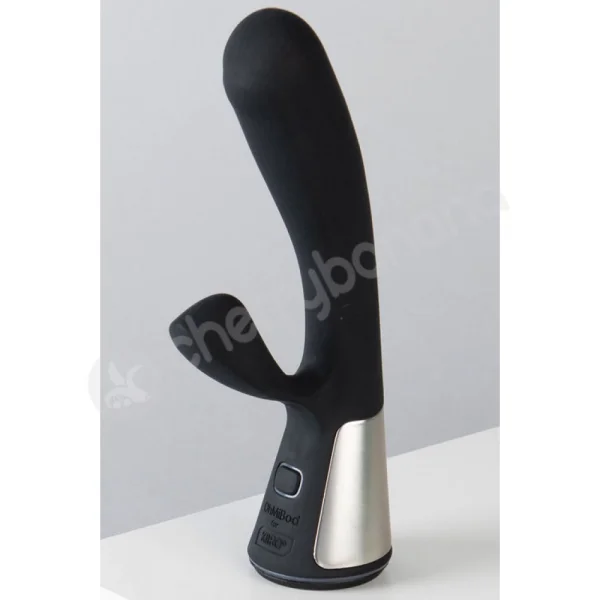 Kiiroo OhMiBod Black Fuse Interactive Rabbit Vibrator