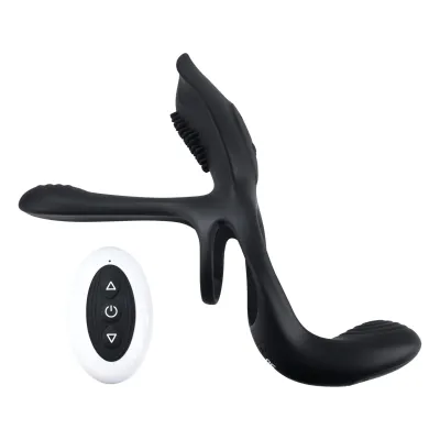 The 3 Way Cock Ring Black