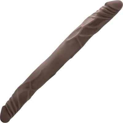 Dr Skin 14 Inch Double Dildo by Blush Chocolate