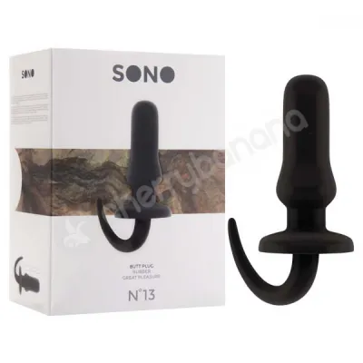 Sono No 13 Black Tailed Butt Plug