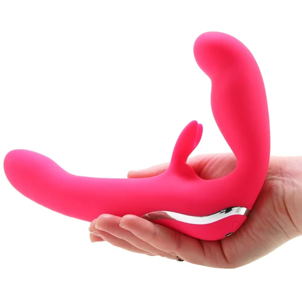 Lovehoney Happy Rabbit Strapless Strap On Vibrator with Bunny Ears