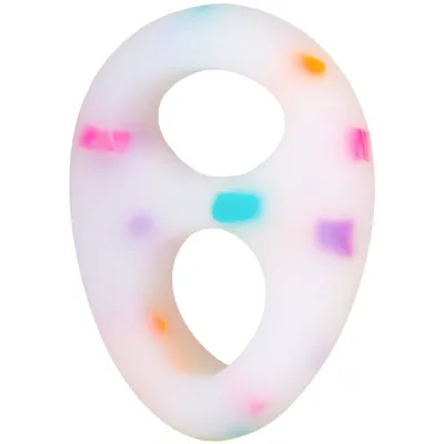 Bondara Confetti Silicone Double Cock Ring