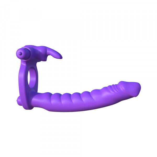Fantasy C-ringz Silicone Double Penetrator Rabbit