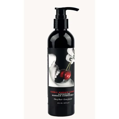 Edible Massage Lotion Cherry 8 Fl Oz