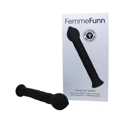 Personal Massagers Femmefunn Diamond Wand Vibrator